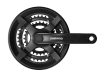 Система Shimano TY301, 175мм, Кв, 42/34/24, с защитой, черн, б/уп