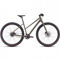 Велосипед Cube Hyde Pro Trapeze 28" dustyolive´n´gold рама: XS (2025)