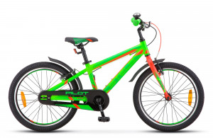Велосипед Stels Pilot-250 Gent 20&quot; V010 neon green/neon red (2019) 