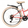 Велосипед Novatrack Jenny 24" коралловый рама: 12" (2026) - Велосипед Novatrack Jenny 24" коралловый рама: 12" (2026)