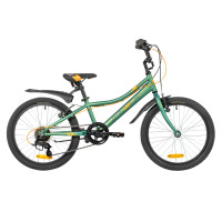 Велосипед Foxx Differ V-Brake 20" зеленый (2026) Велосипед Foxx Differ V-Brake 20" зеленый (2026)