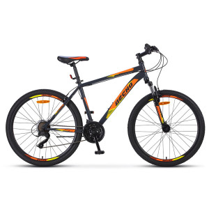 Велосипед Десна-2610 V 26&quot; F010 рама 16 темно-серый/оранжевый (2022) 