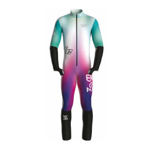 Спусковой комбинезон с защитой Energiapura Racing Suit Aurora Multicolor Thermic JR флис 