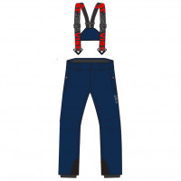 Брюки Vist Eol Insulated Half Zip Pants Man RUS SKI TEAM navy-navy-black BKBK99 (2026)