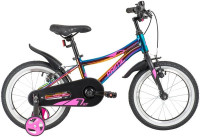 Велосипед Novatrack Prime 16" алюминий фиолетовый металлик (2020)