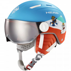 Шлем детский с визором Head Mojo Visor PAW blue (2026) 