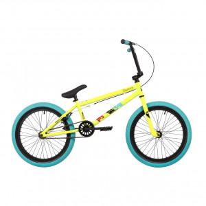 Велосипед Novatrack BMX Wolf 20&quot; зеленый рама: 20&quot; (2024) 