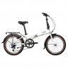 Велосипед Novatrack Vortex 20" белый (2024) - Велосипед Novatrack Vortex 20" белый (2024)