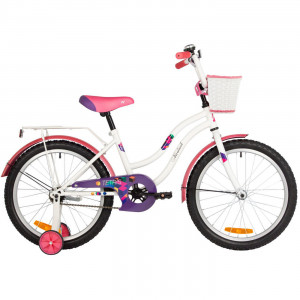 Велосипед Novatrack Tetris 18" белый (2026) 