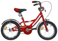 Велосипед Alpine Bike BASIC 14 14" красный (2022)
