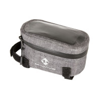 Сумочка/чехол+бокс M-WAVE 5-122883 на раму д/смартфона XL увелич.185х95х85мм 100% водонепрониц. сварные швы, дизайн DENIM серая