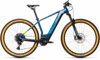 Велосипед CUBE REACTION HYBRID SL 625 29 blue'n'green рама: 21" (2021)