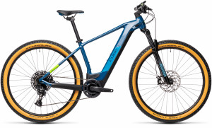 Велосипед CUBE REACTION HYBRID SL 625 29 blue&#039;n&#039;green рама: 21&quot; (2021) 