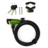 Замок велосипедный Cluxx Gardia 850K green/black - Замок велосипедный Cluxx Gardia 850K green/black
