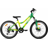 Велосипед Krakken Liana 24" зеленый рама: 14" (2026)
