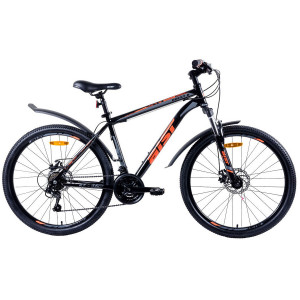 Велосипед Aist Quest Disc 26" черно-серый рама: 20" (2026) 