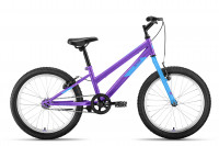 Велосипед ALTAIR MTB HT 20 LOW фиолетовый/голубой рама 10.5 (2022)