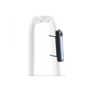 Фара AUTHOR 8-12002391 A-Stake L USB LI-poly 3,7V/300 mAh, 24 SMD LED 40 lm W, крепление к вилке 27гр, черная 