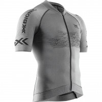 Велофутболка мужская X-Bionic Fennec 4.0 Bike Zip Shirt SH SL Grey