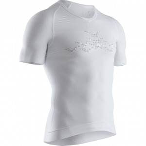 Футболка мужская X-Bionic Energizer MK3 LT Shirt V-Neck SH SL Arctic White W001 