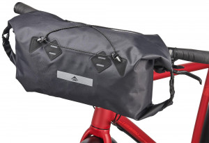 Сумка на руль Merida Handlebar Bag, 17.4L, Dia 22, L 63.5, W 33.5cm, 315гр. Black/Grey (2276004552) 