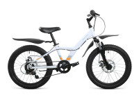 Велосипед Forward Dakota 20 2.0 D белый/оранжевый (2022)