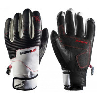 Перчатки мужские Zanier Revolution XZX UX 21-black белые с черными пальцами
