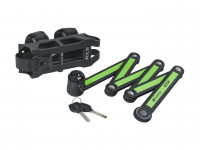 Замок складной KELLYS KLS TOUGH 30, 850мм зеленый, безопасность 9/10
