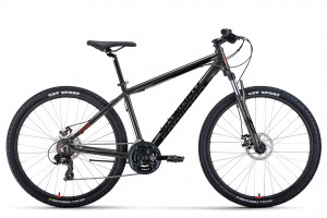 Велосипед Forward Apache 27.5 2.0 D Classic черный матовый/черный 21&quot; (2022) 