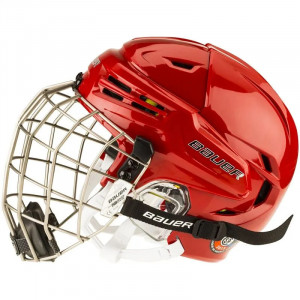 Шлем с маской Bauer Re-Akt 150 Combo SR red (1055149) 
