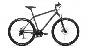 Велосипед Forward Sporting 27.5 2.2 D темно-серый/черный 19&quot; (2022) 