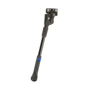 Подножка OSTAND 5-430848 алюм. 24-29&quot; регул. одноперьевая крепл к зад. перу двумя болтами (универс.отверст. 40мм и 18мм) черная 
