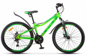 Велосипед Stels Navigator-510 MD 26&quot; V010 неоновый-зеленый рама: 14&quot; (2019) 