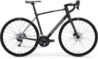 Велосипед Merida Scultura Endurance 400 28" SilkBlack/DarkSilver Рама: M (2022)