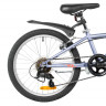 Велосипед Foxx Jasmine V-Brake 20" голубой (2026) - Велосипед Foxx Jasmine V-Brake 20" голубой (2026)