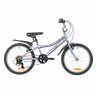 Велосипед Foxx Jasmine V-Brake 20" голубой (2026) - Велосипед Foxx Jasmine V-Brake 20" голубой (2026)
