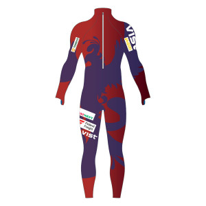 Спусковой комбинезон Vist RC Suit FIS with Pads Adult RUS SKI TEAM KDKDKD (2024) 