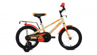 Велосипед Forward Meteor 16 серый/оранжевый (2021)