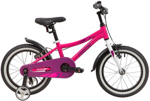 Велосипед Novatrack Prime 16&quot; алюминий темно-розовый (2020) 