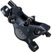 Калипер гидравличский SHIMANO M7100, POST MOUNT, металлическая колодка J04C с кулером, без адаптера