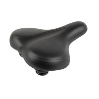 Седло M-WAVE 5-251073 Vacu City XL Sport city комфорт. 253х221мм спец. мягкий наполн. вакуумная технология, суперпрочн. бесшовное покрытие 673г черное