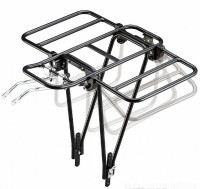 Багажник Ostand CD-266 6-190266 24-28", 2-х стоечный регулируемый, сварной, с доп.расширением, алюминий, черный
