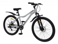 Велосипед Avenger MTB серебристый/черный рама: 15" (2025)