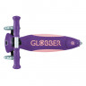 Трехколесный самокат Globber Elite Lights фиолетовый - Трехколесный самокат Globber Elite Lights фиолетовый