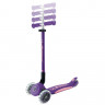 Трехколесный самокат Globber Elite Lights фиолетовый - Трехколесный самокат Globber Elite Lights фиолетовый
