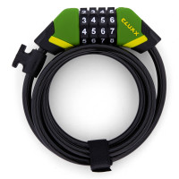 Замок велосипедный Cluxx Gardia 850C green/black