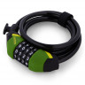 Замок велосипедный Cluxx Gardia 850C green/black - Замок велосипедный Cluxx Gardia 850C green/black