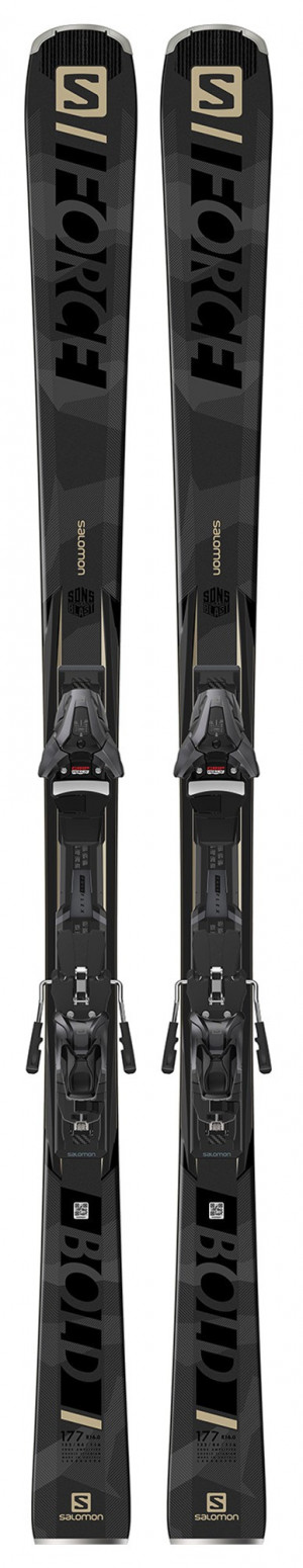 Горные лыжи Salomon E S/FORCE Bold + Z12 GW (2022) 