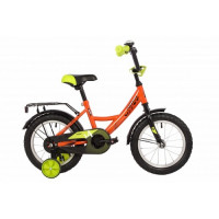 Велосипед Novatrack Vector 14" оранжевый (2022)
