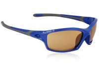 Очки Swisseye Grip спортивные, оправа: синий глянец/серый, футляр в комплекте.